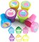 TINYMILLS Cupcake Birthday Party Favor Set (12 stackable pencils, 12 stampers, 12 sticker sheets, 12 small spiral notepads) Cupcake Party Favors Two Sweet Birthday